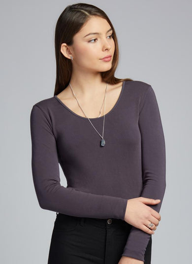CCT Bamboo scoop neck Long Sle