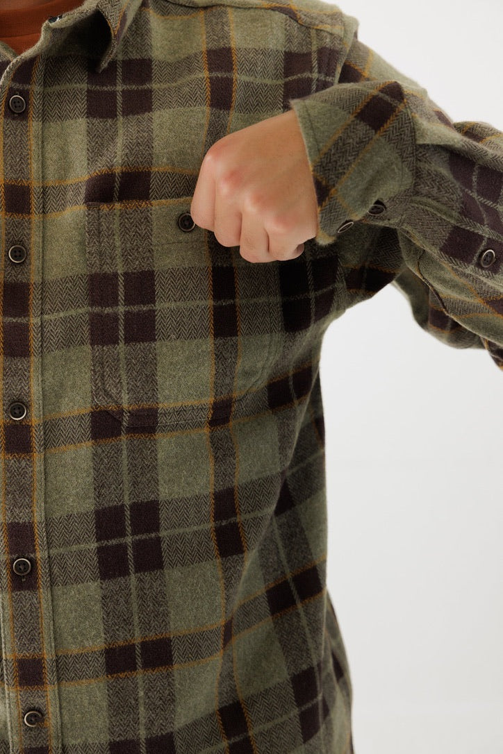 KAVU Big Joe Plaid Men's Shirt