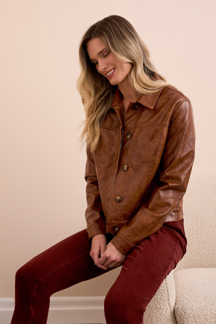 TB Button Front Jacket