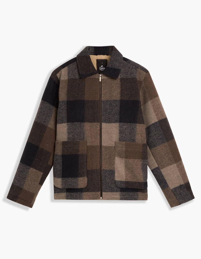 LS Rich Plaid Shacket