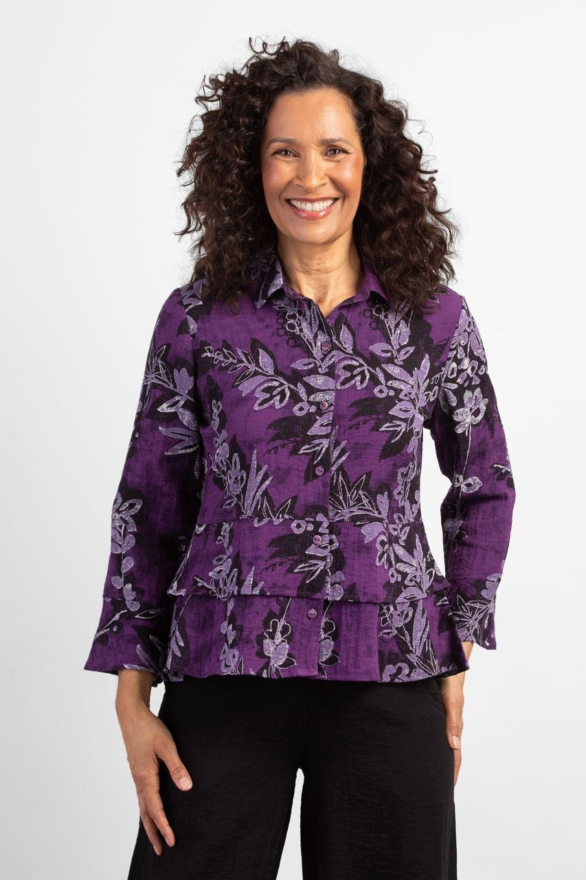 HC Flouce Bracelet Slv Shirt
