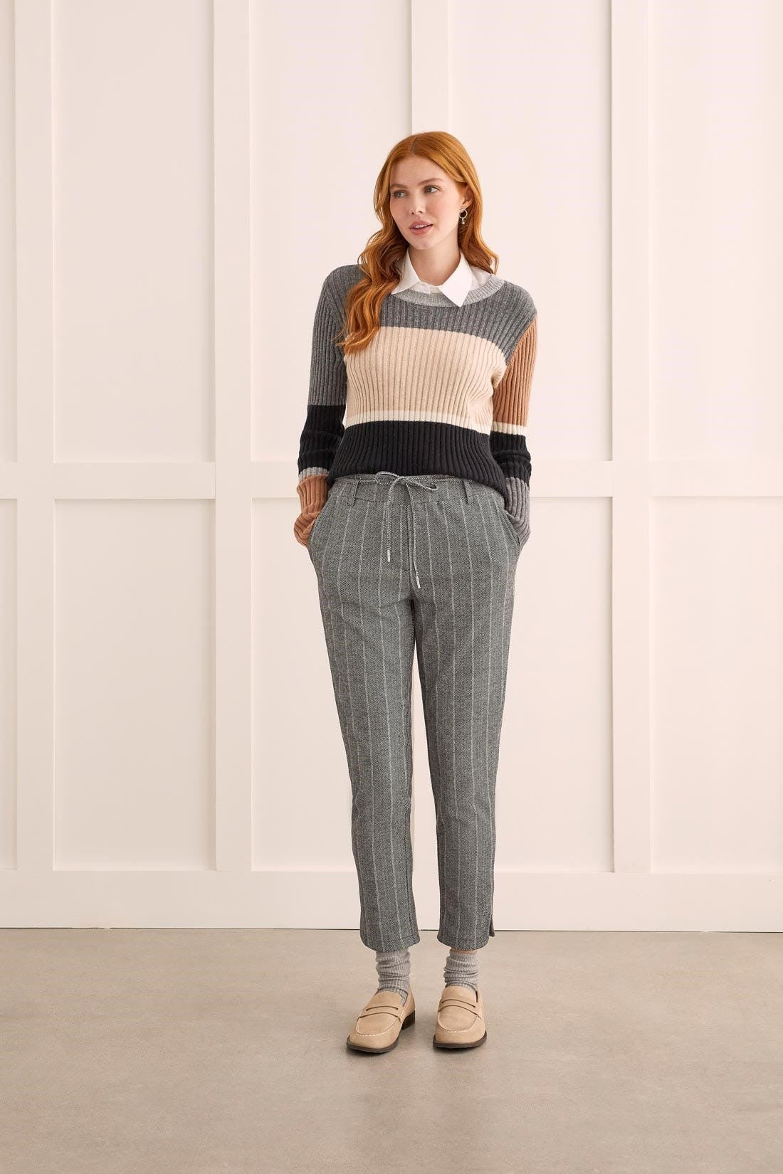 TB Pull-On Pant W/Rounded Hem