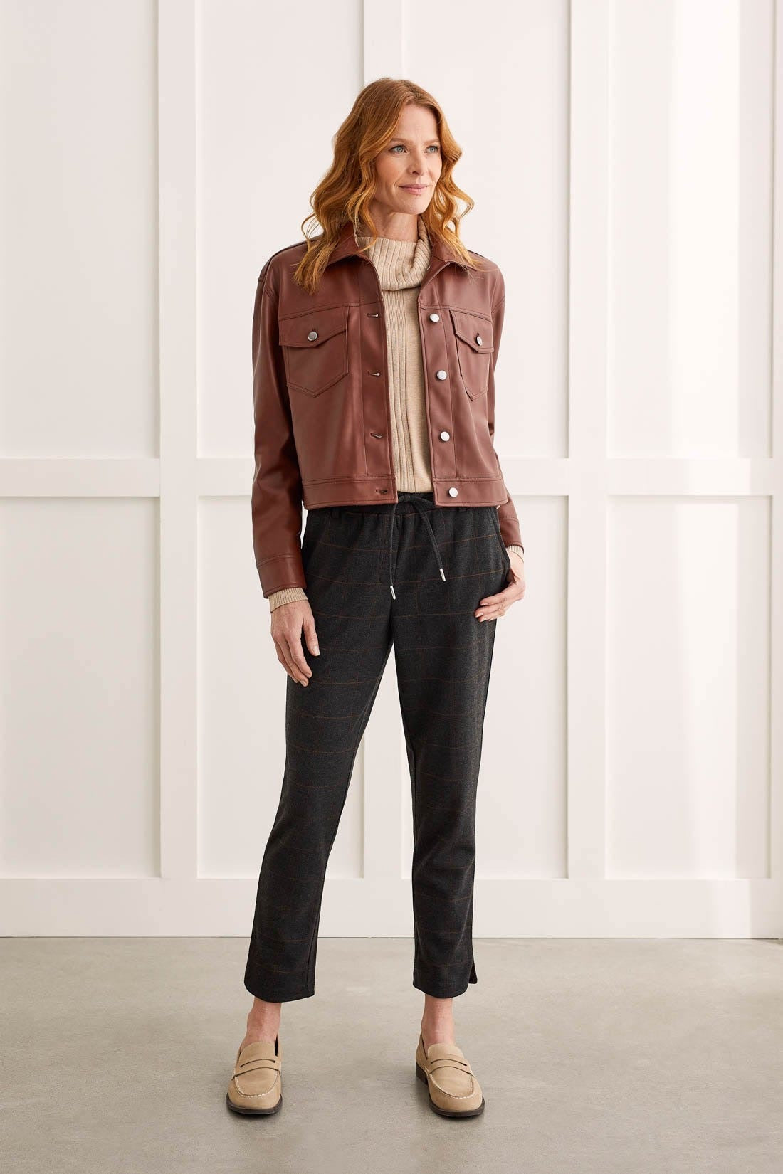 TB Pull-On Pant W/Rounded Hem