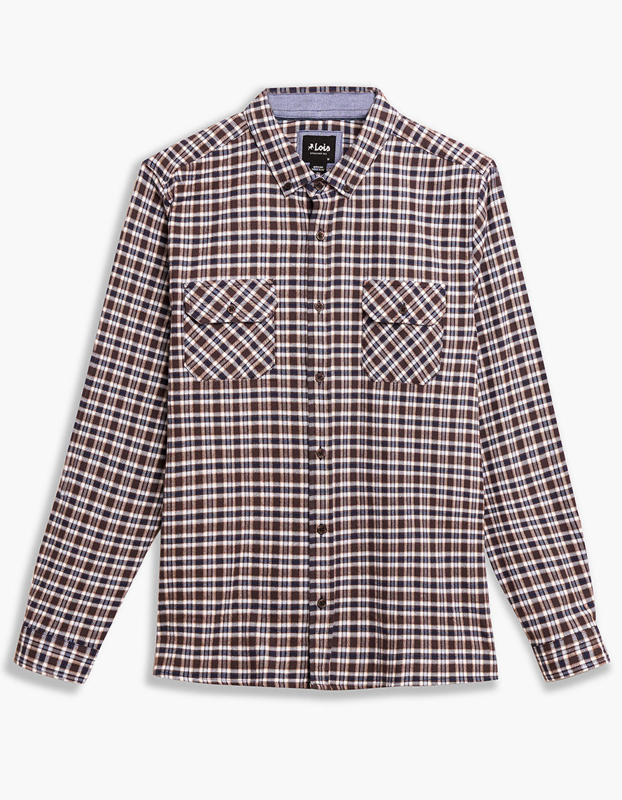LS Ethan Plaid Shirt
