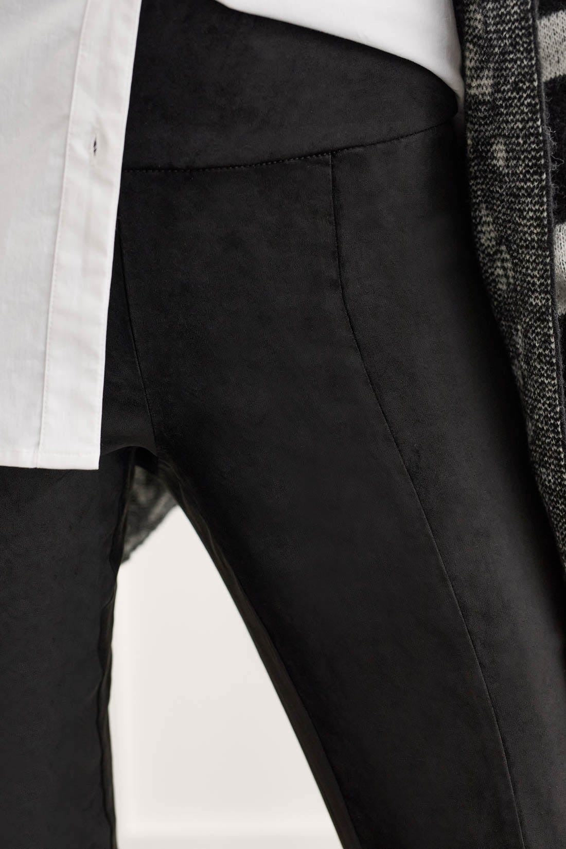 TB Faux Suede Leggings