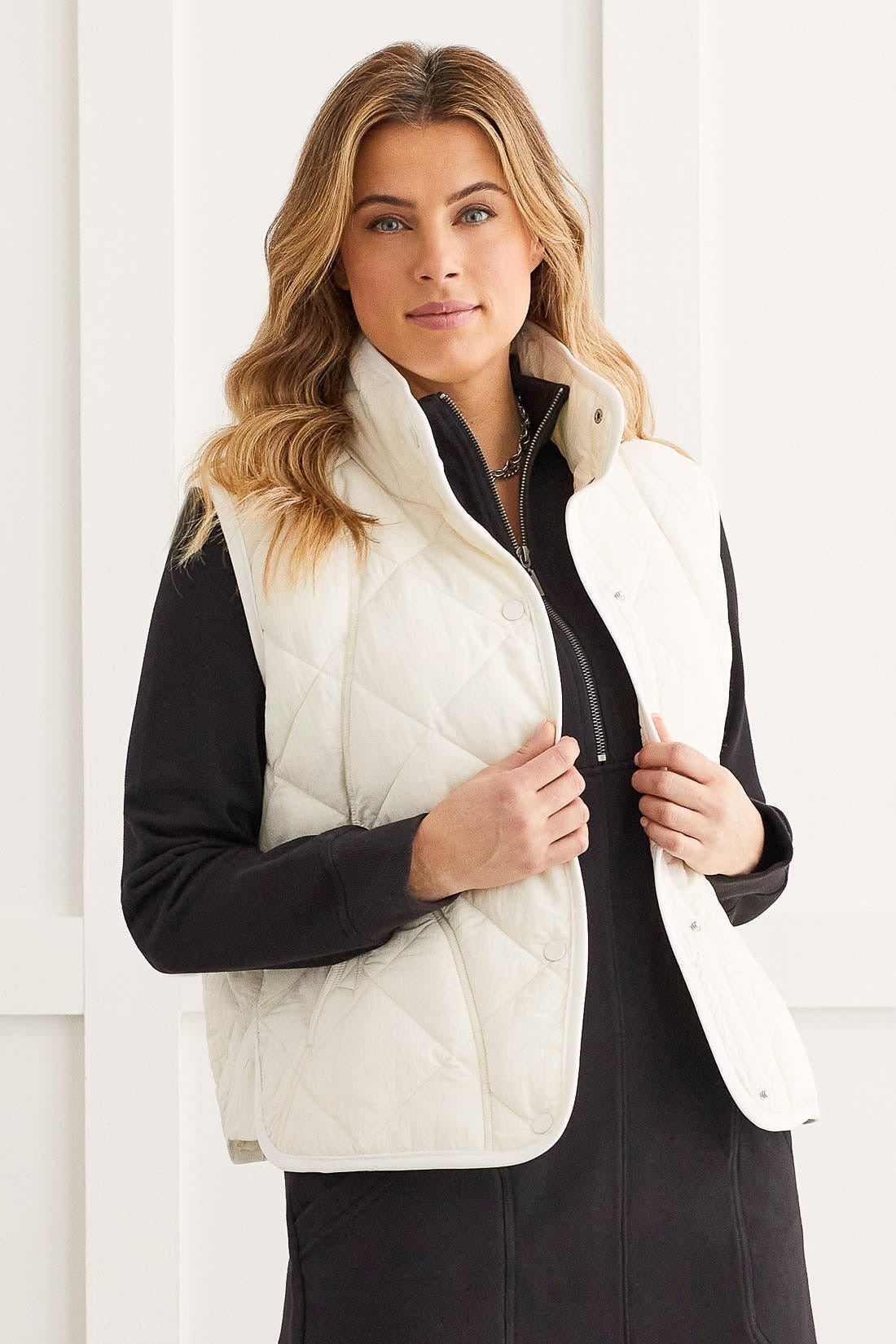 TB A Line Puffer Vest