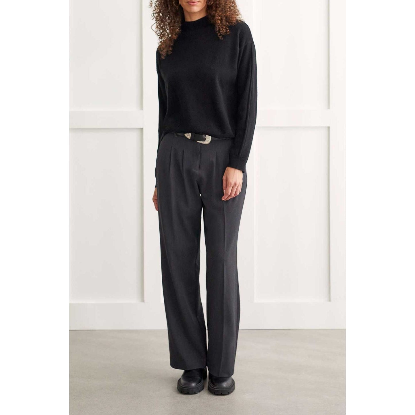 TB Funnel Neck Cashmere Sweater