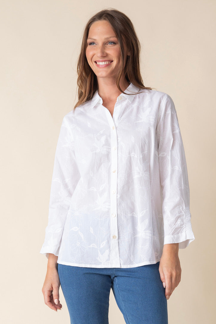 HC Rouched Slv Shirt