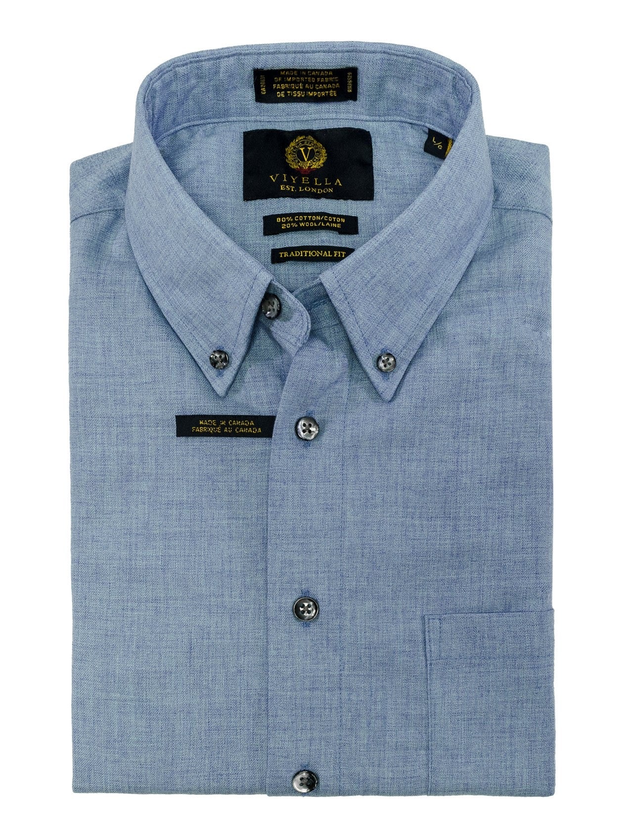 Vyl Solid Shirt made in Canada