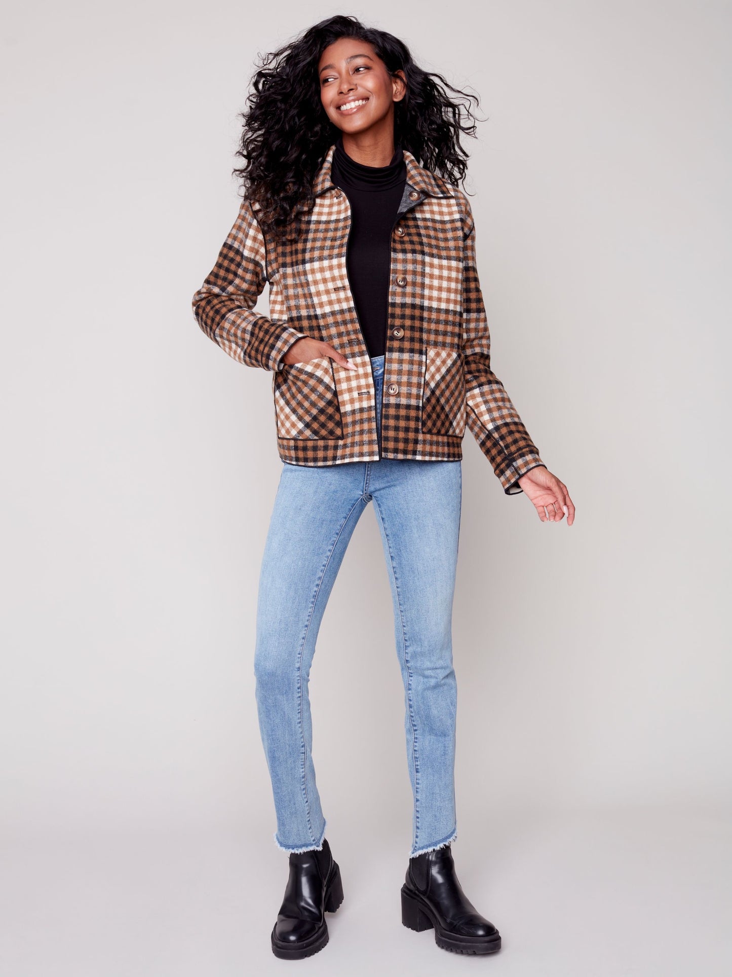 CB Reversable Plaid Jacket