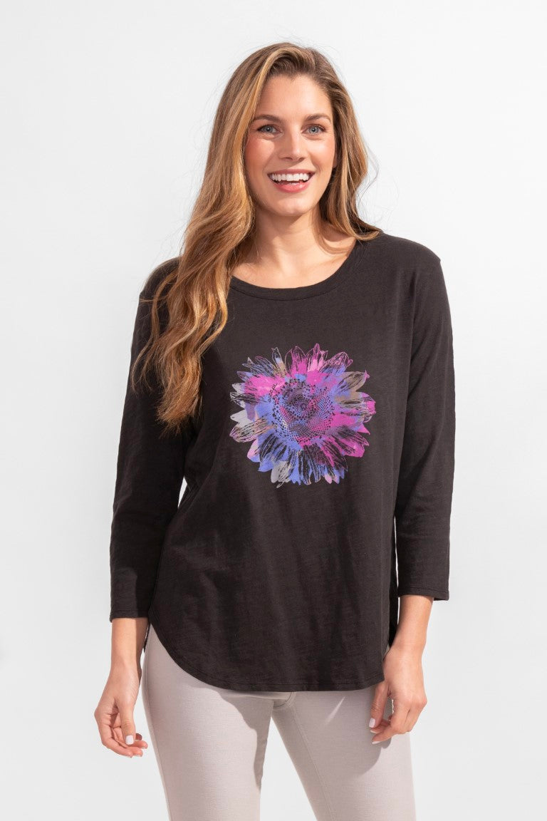 ESC Sunflower High Low Tee