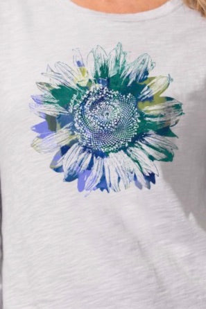 ESC Sunflower High Low Tee