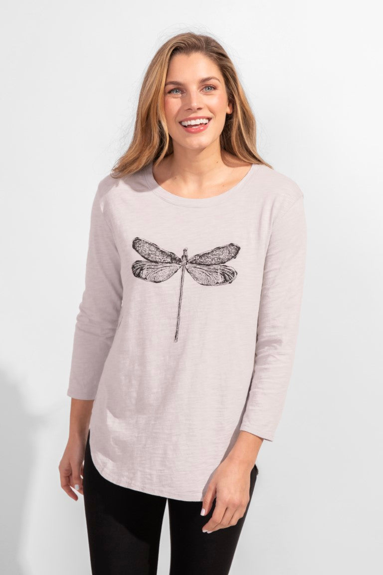 ESC Dragonflies High Low Tee