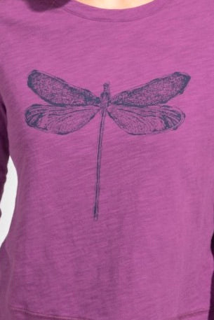 ESC Dragonflies High Low Tee