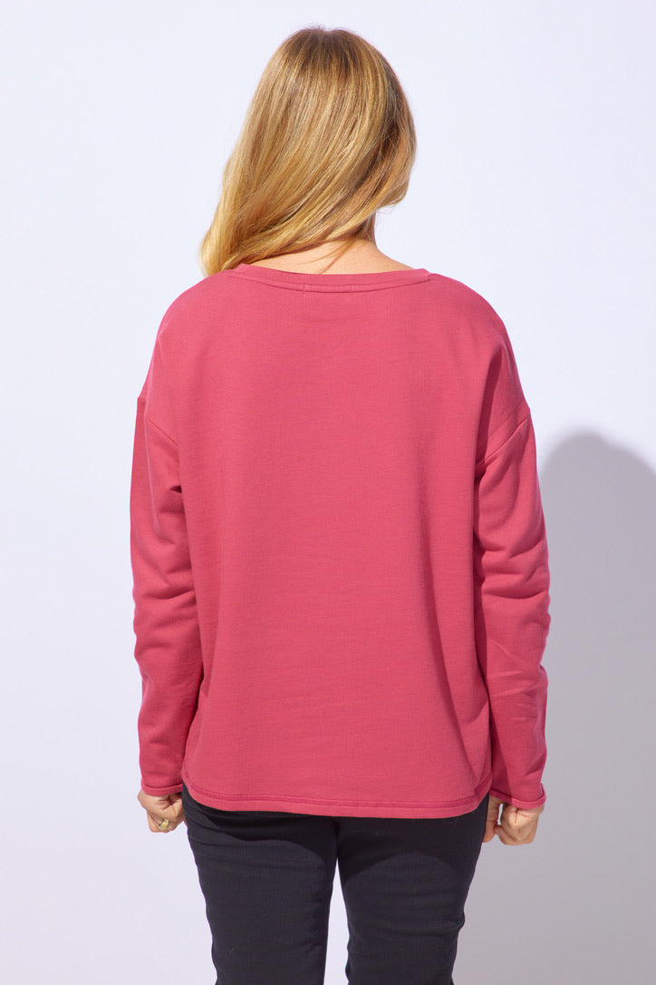 ESC Shibori Heart Pullover