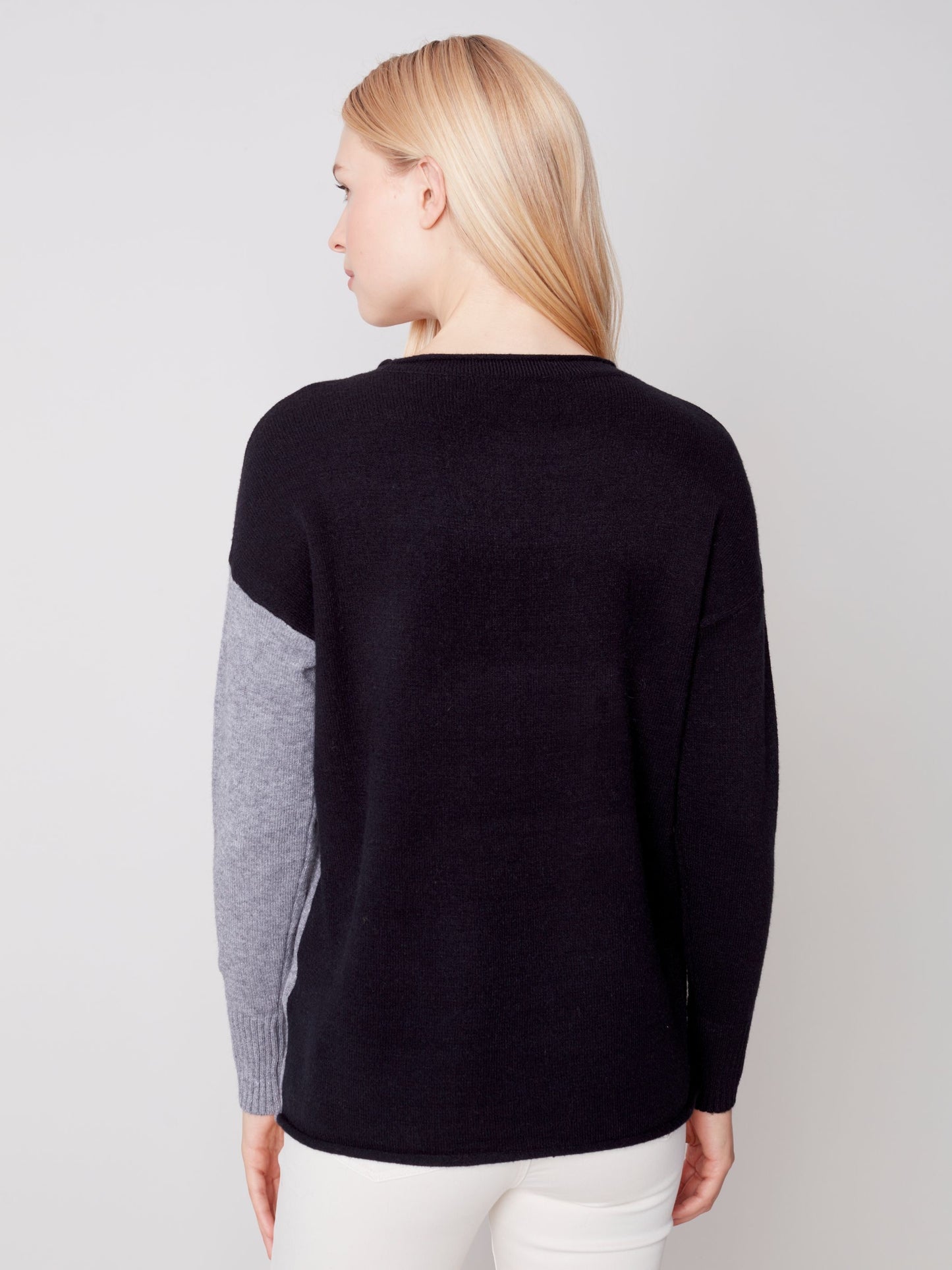 CB Colour Block W/Stitch Detai