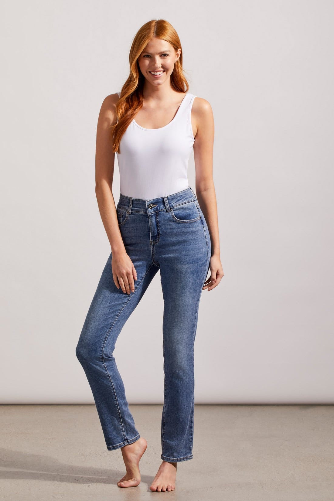 TB Sophia 5 Pckt Curvy Straigh