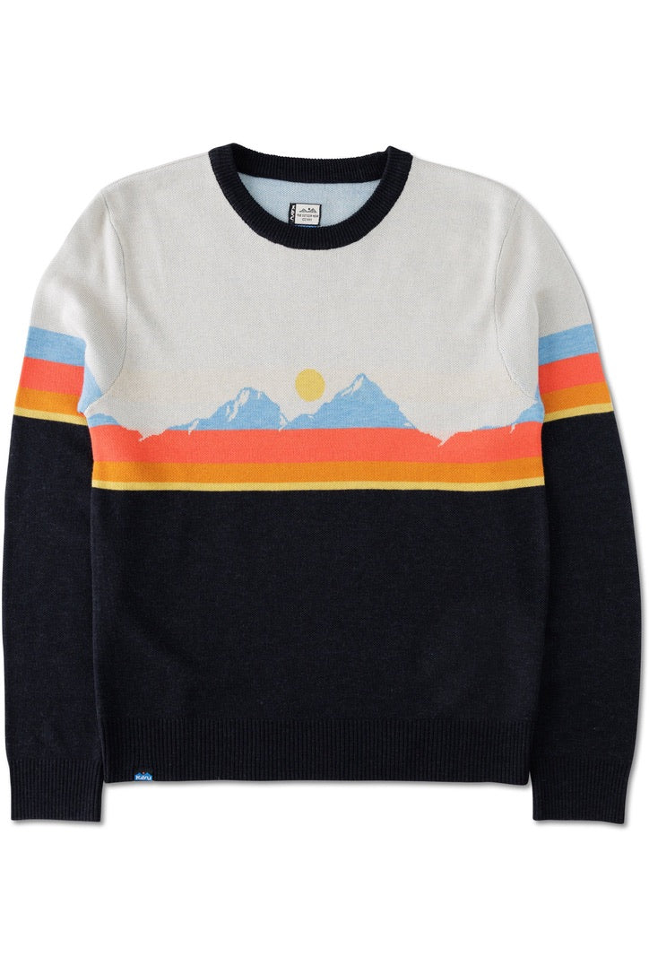 KAVU Hillrose Print Sweater