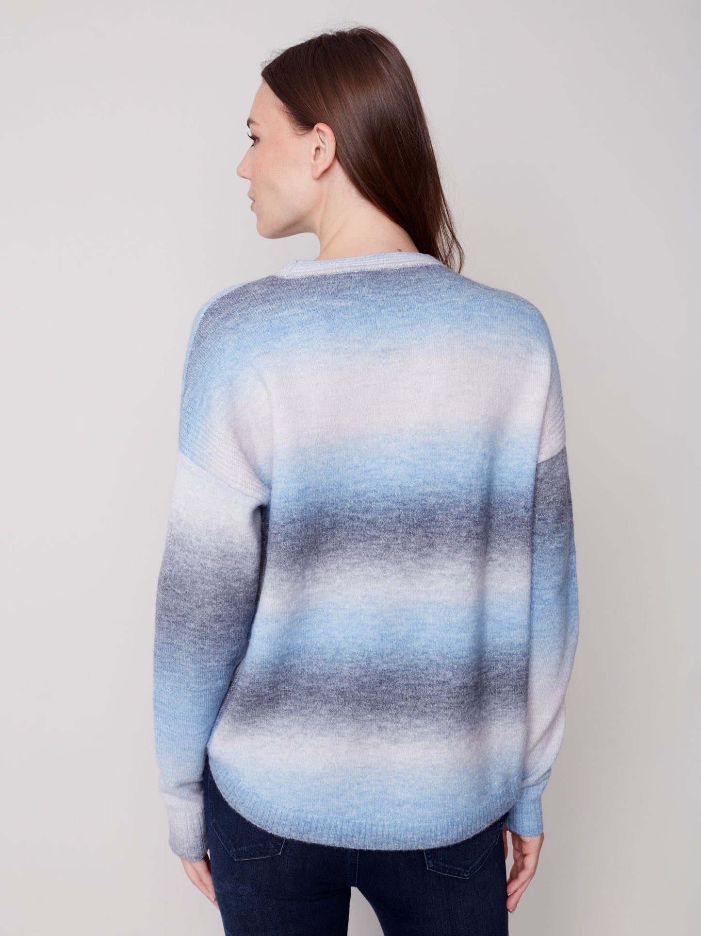 CB Sweater W/Removable Scarf