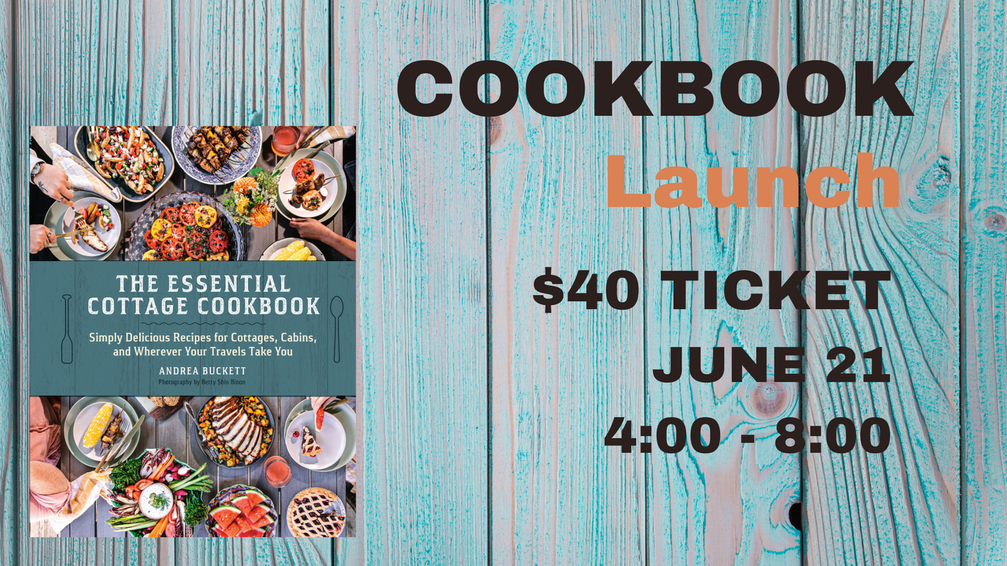 ANDREA BUCKET Cookbook Launch