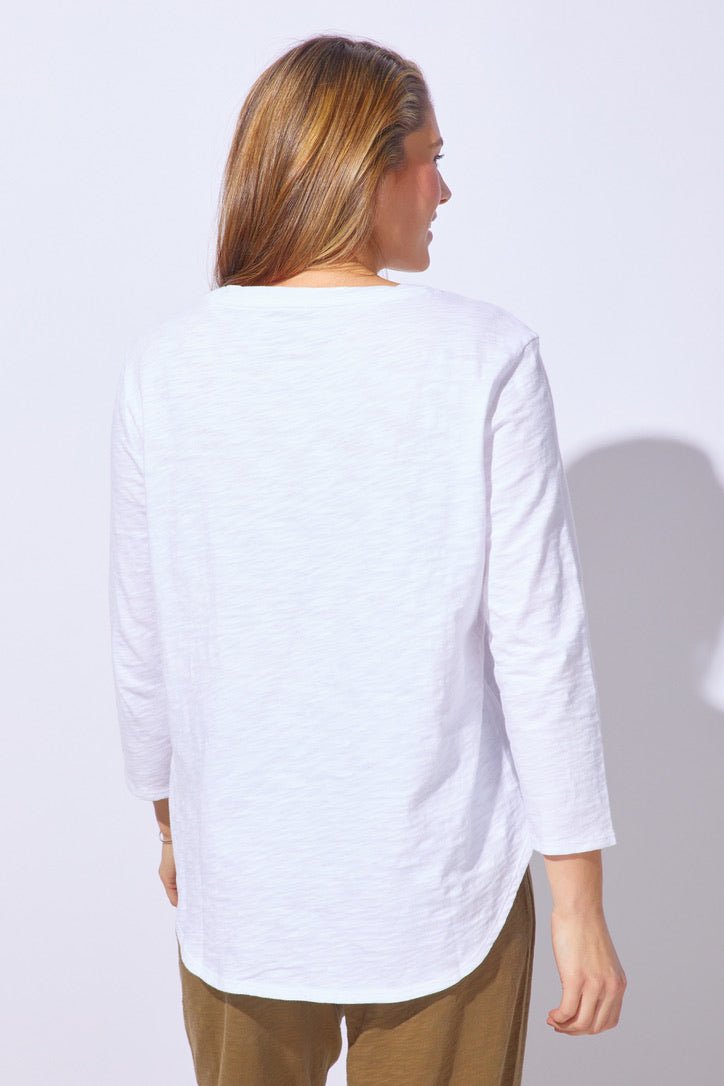 ESC Hi Lo 3/4 Sleeve Tee