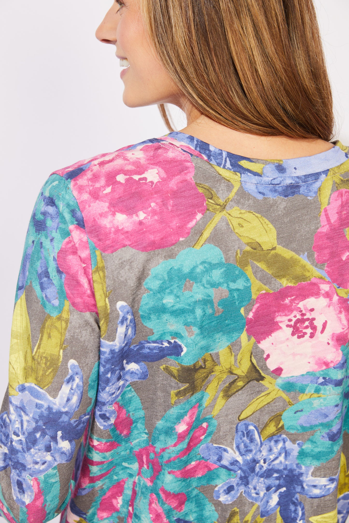 ESC Print Hi Lo V Tee