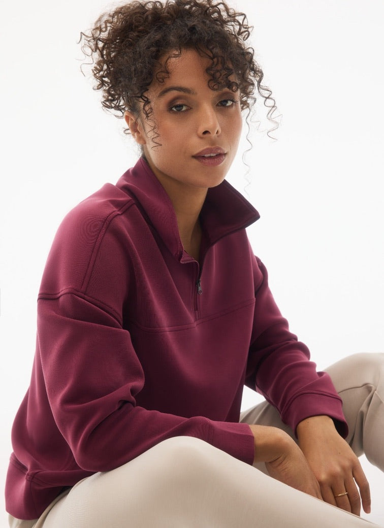 FIG IVY 1/4 Zip Top