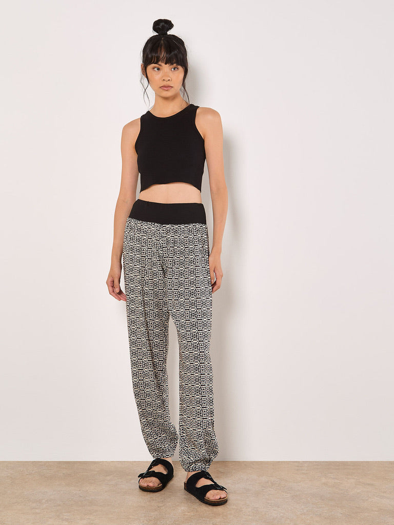AP Ikat Jersey Waist Jogger