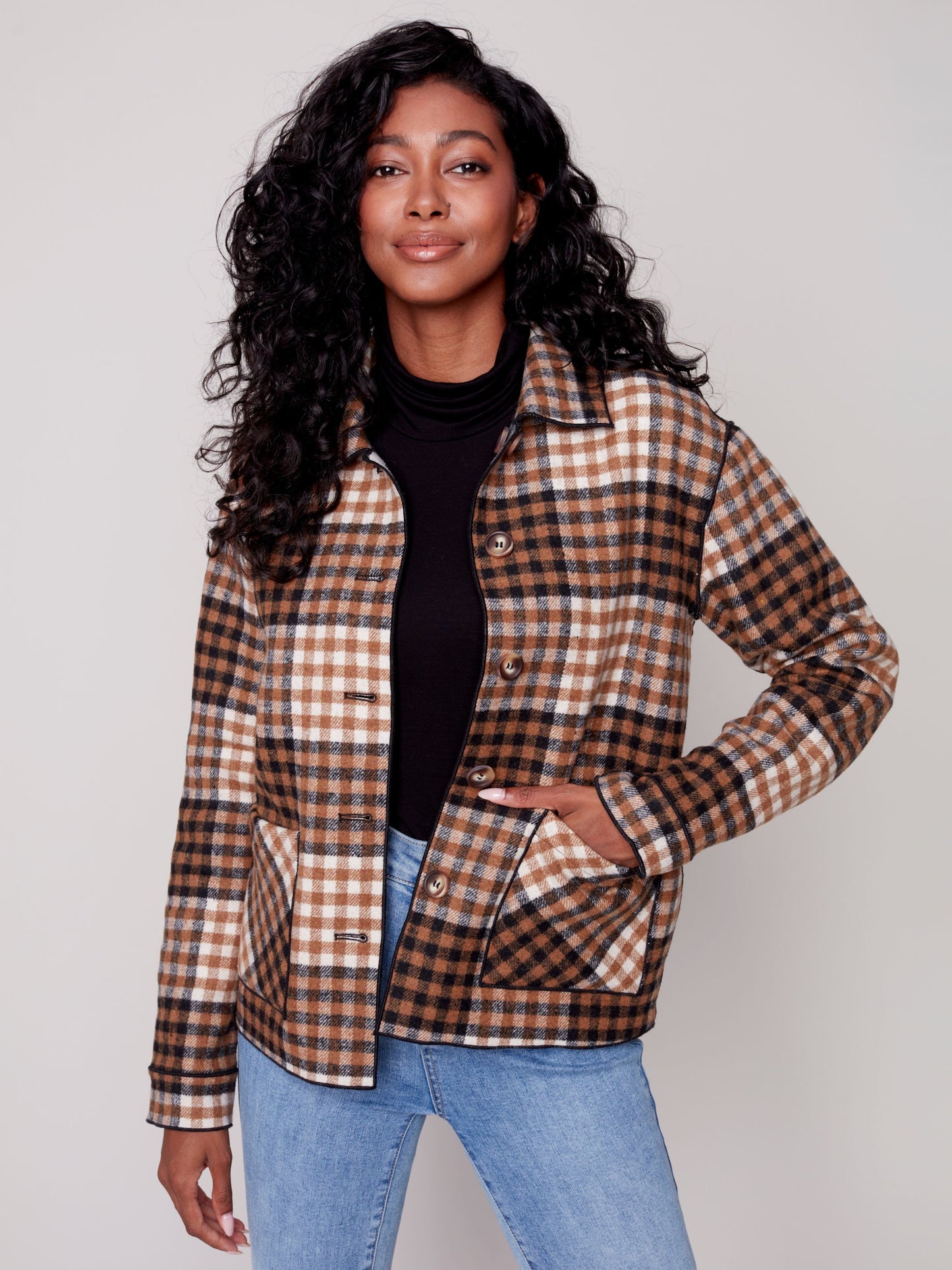 CB Reversable Plaid Jacket