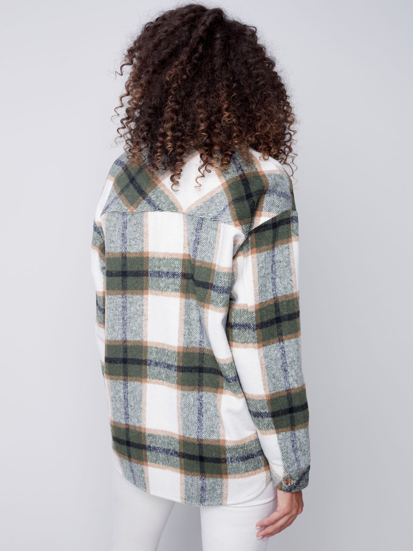 CB Plaid Flannel Shirt Jacket