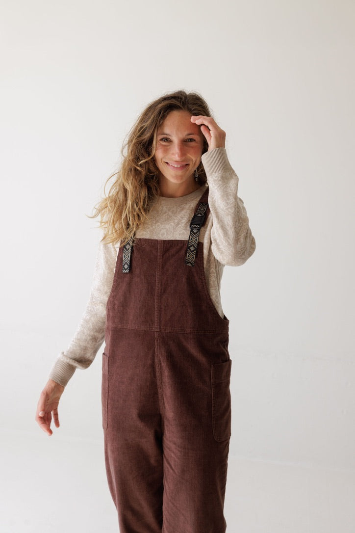 KAVU Hillrose Print Sweater