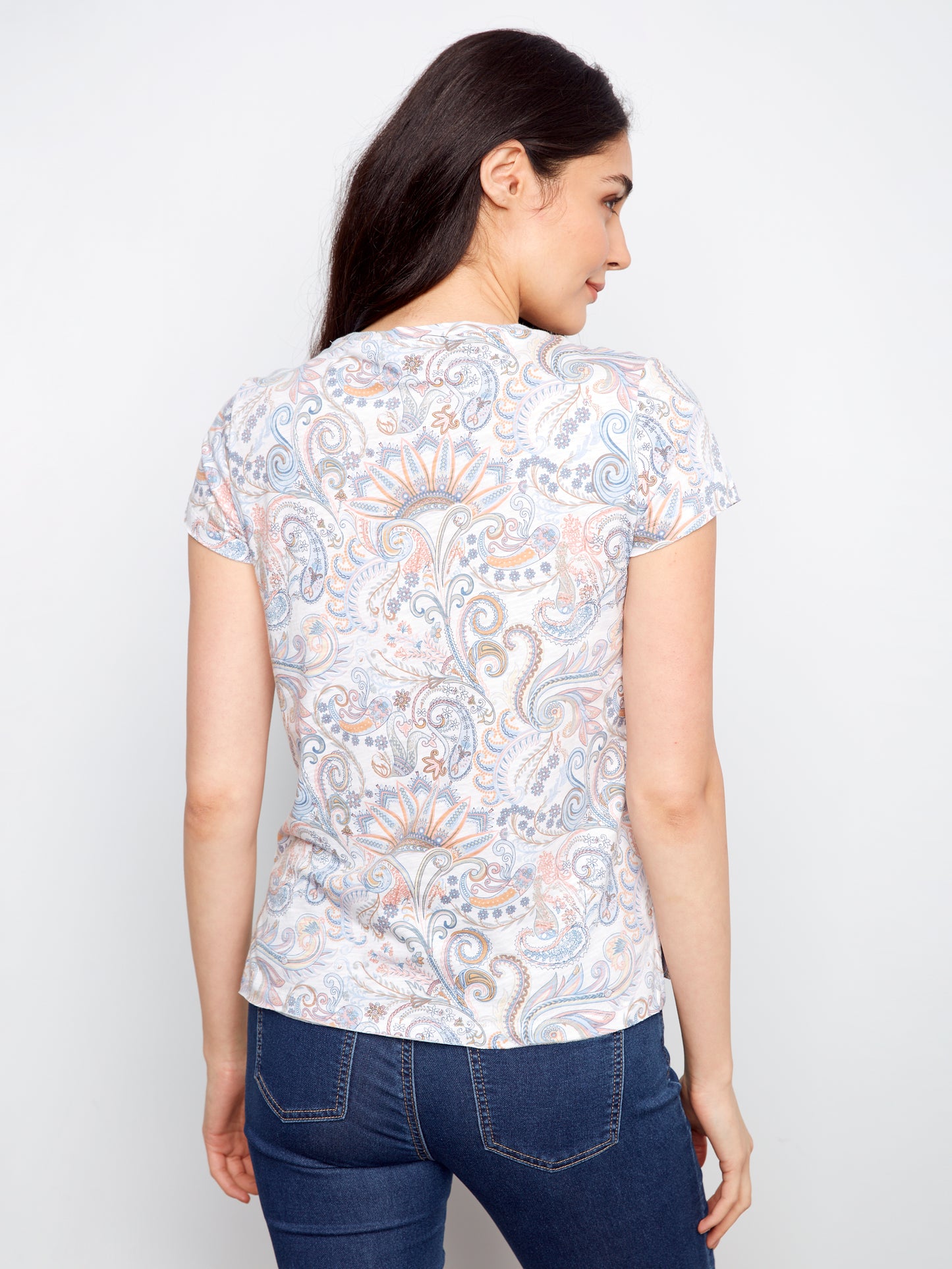 CB Organic Printed Cotton T-Shirt