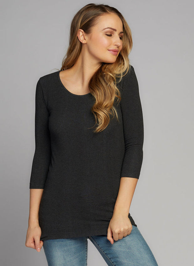 CCT Bamboo top 3/4 slv
