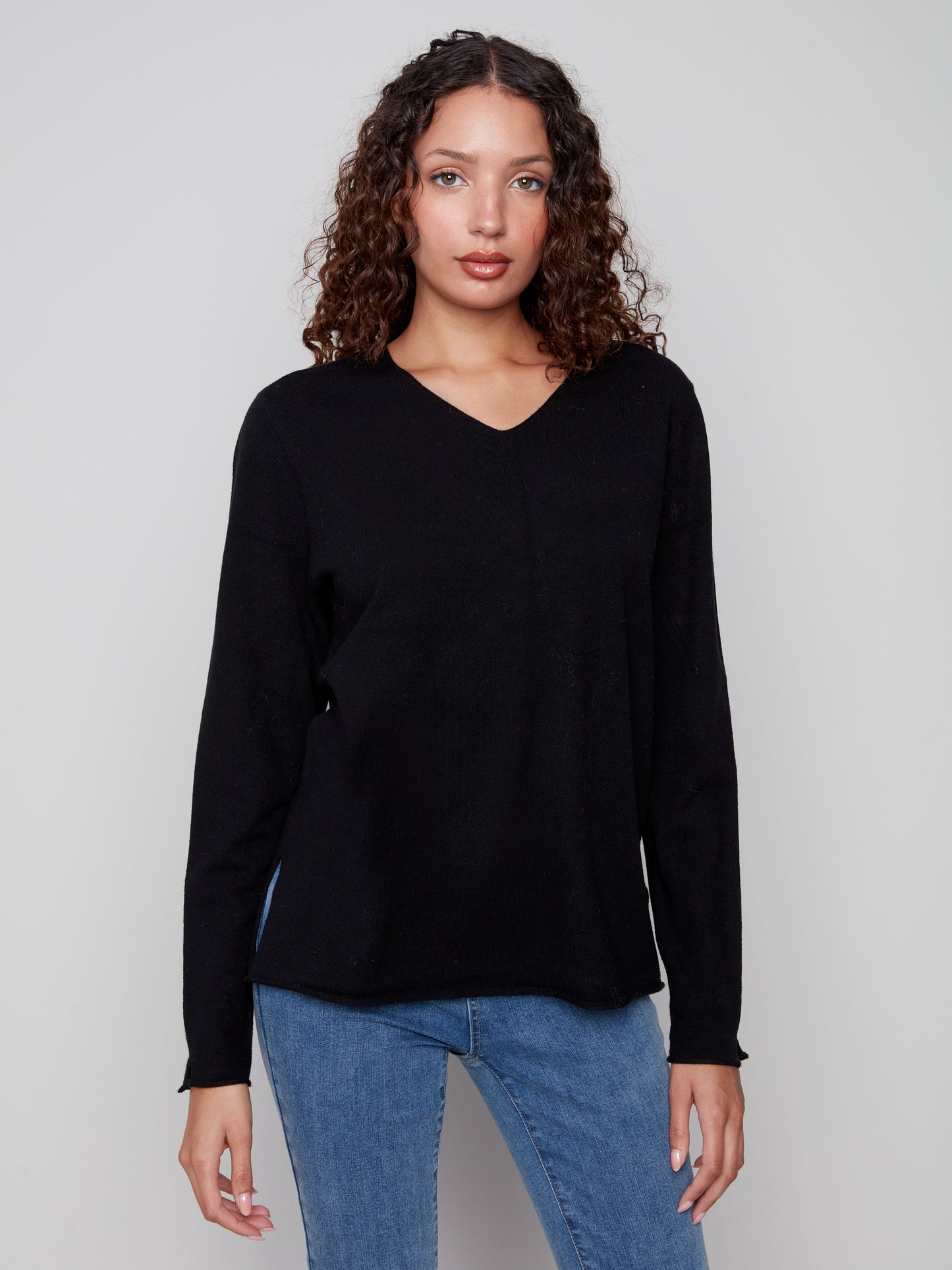 CB V-Neck Sweater