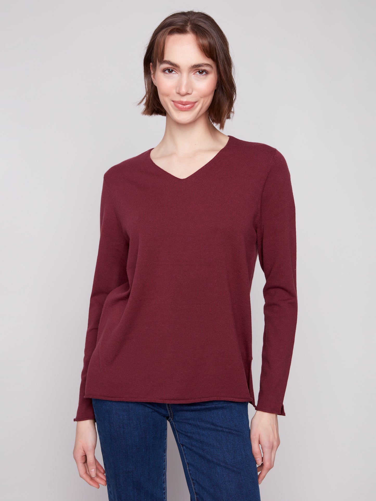 CB V-Neck Sweater