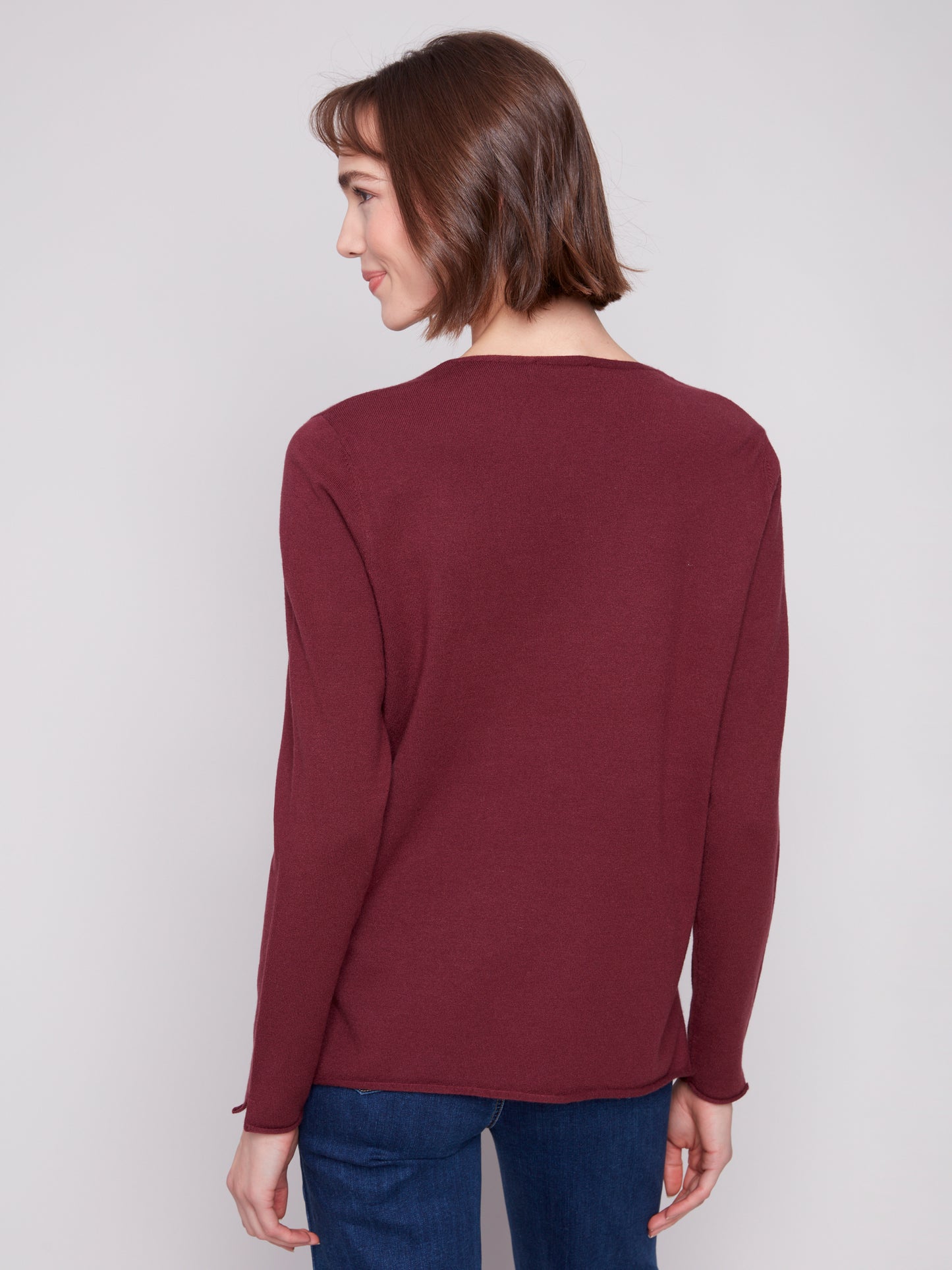 CB V-Neck Sweater