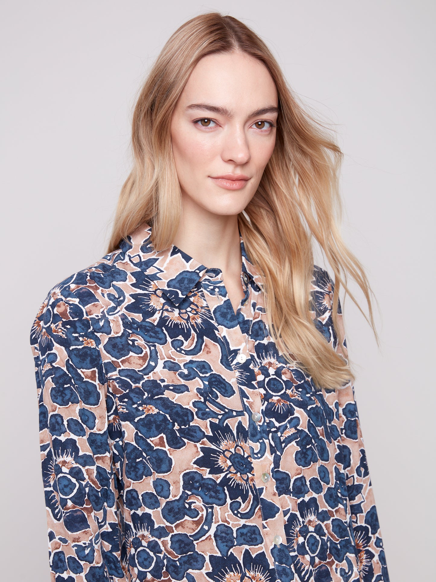 CB Long Slv Button Down Shirt
