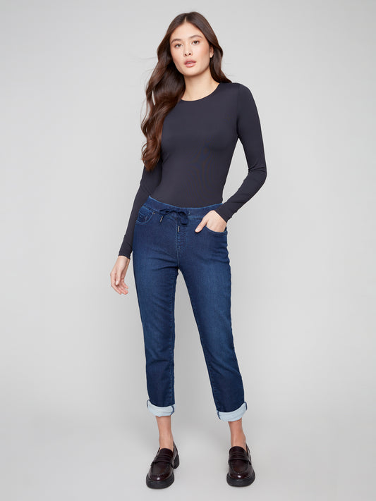 CB Knit Denim Jogger