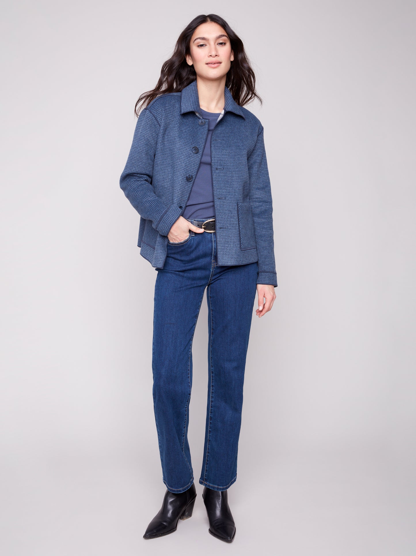 CB Reversable Plaid Coat