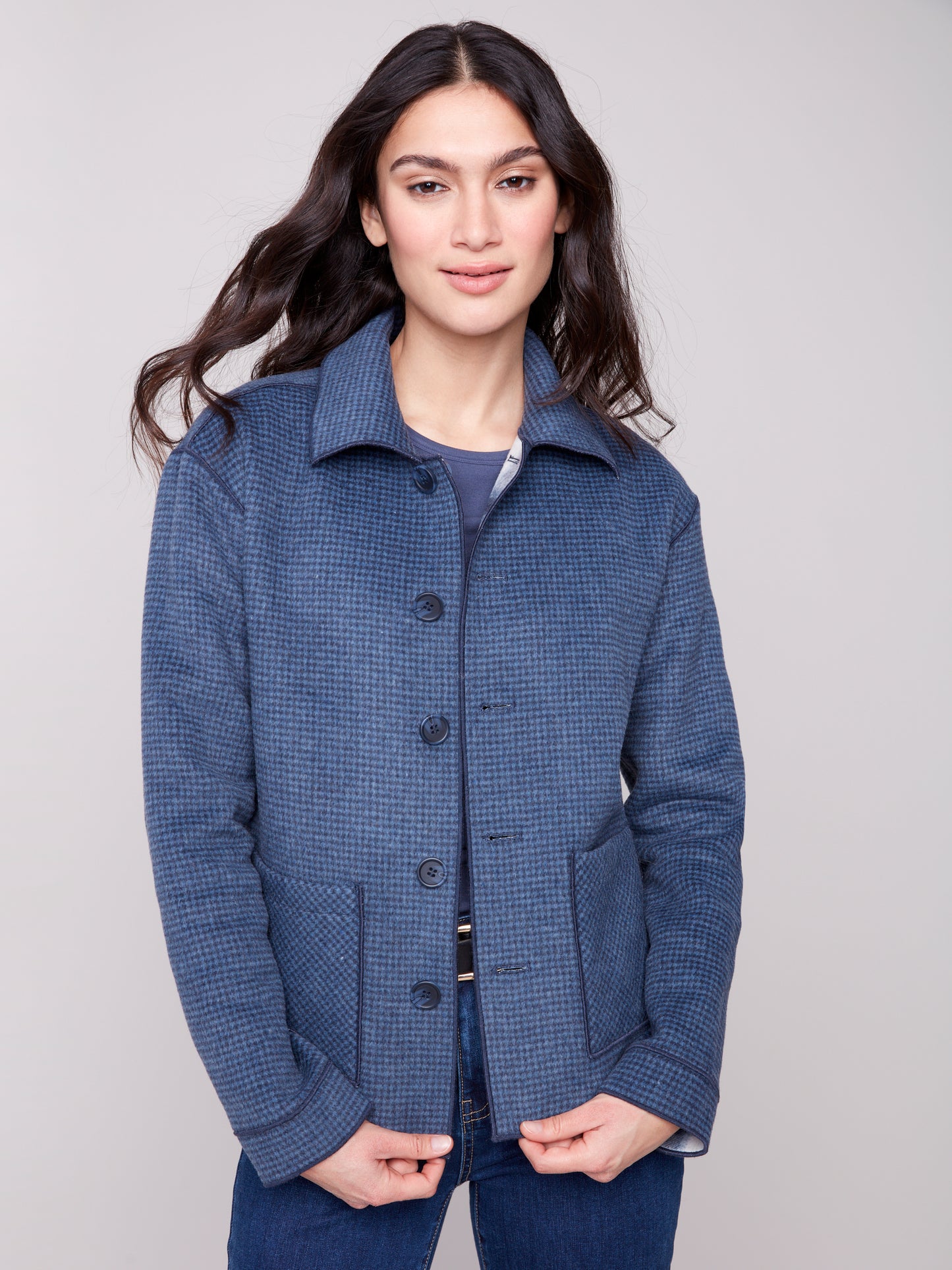 CB Reversable Plaid Coat