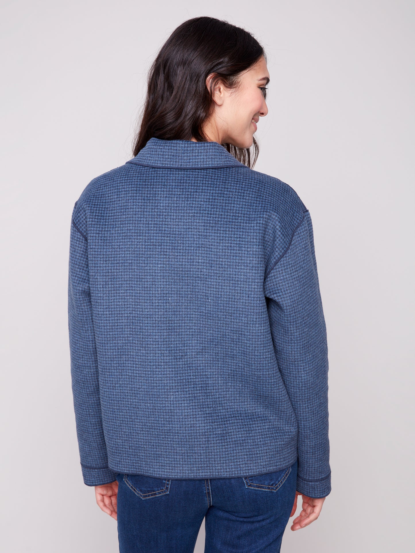 CB Reversable Plaid Coat