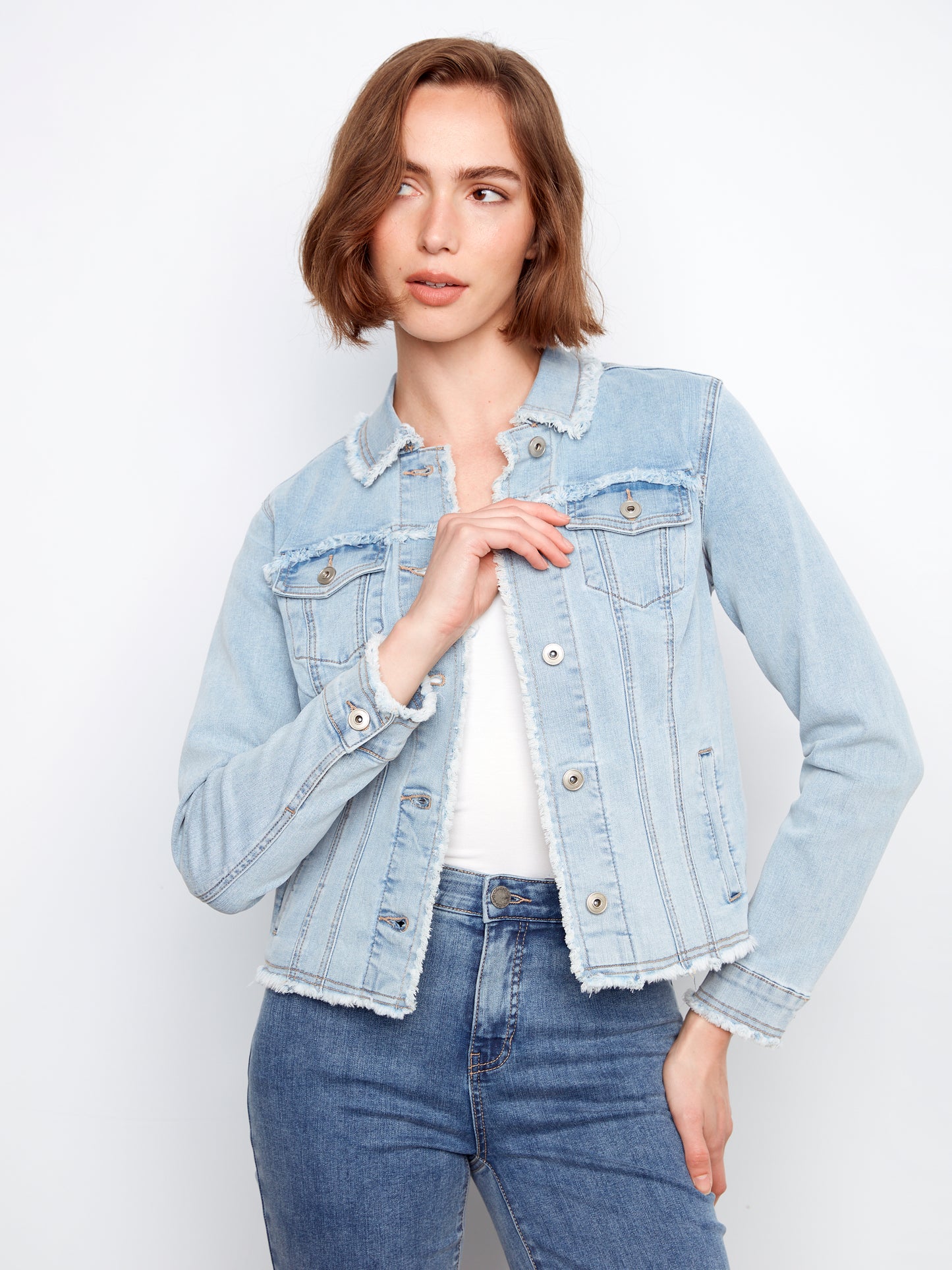 CB Fringe Edge Denim Jacket