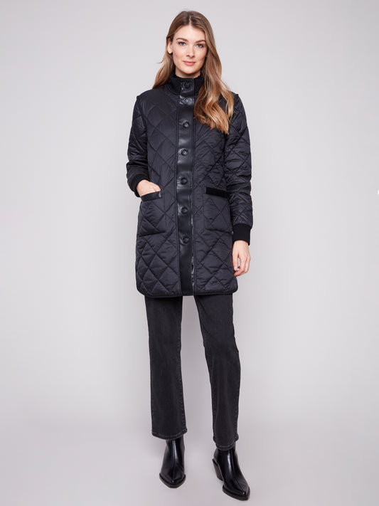 CB Reversable Long Puffer