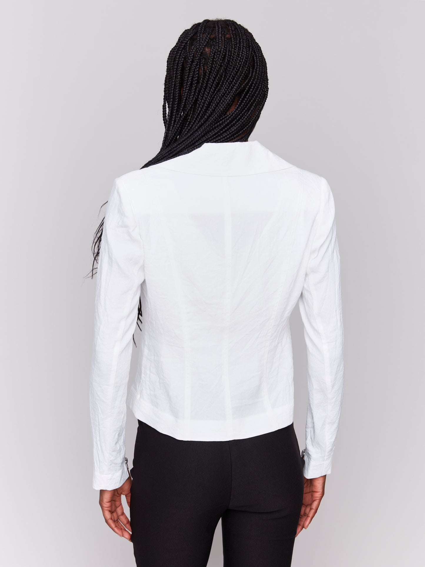 CB Long Sleave Biker Jacket