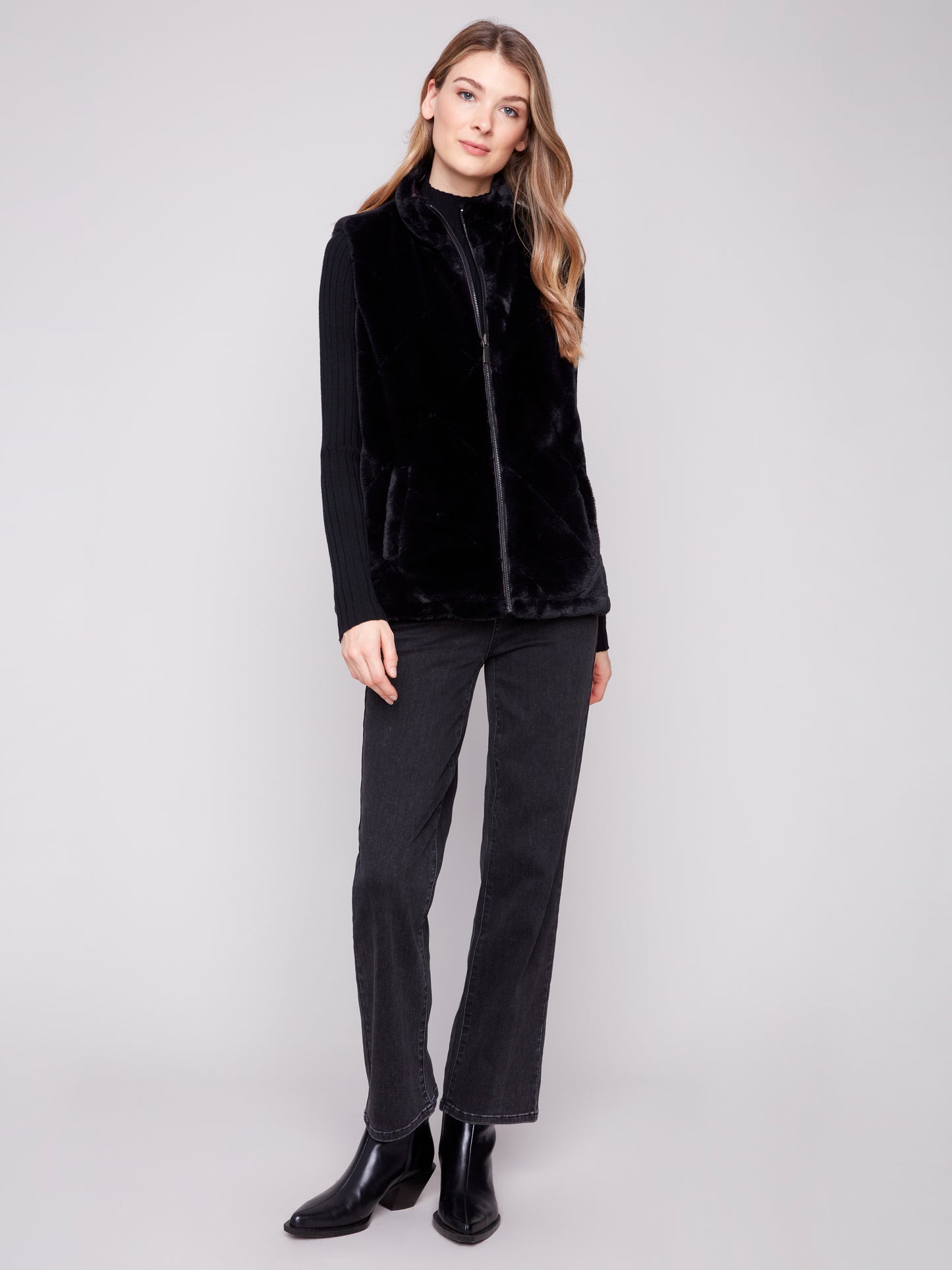 CB Reversable Quilted Vest