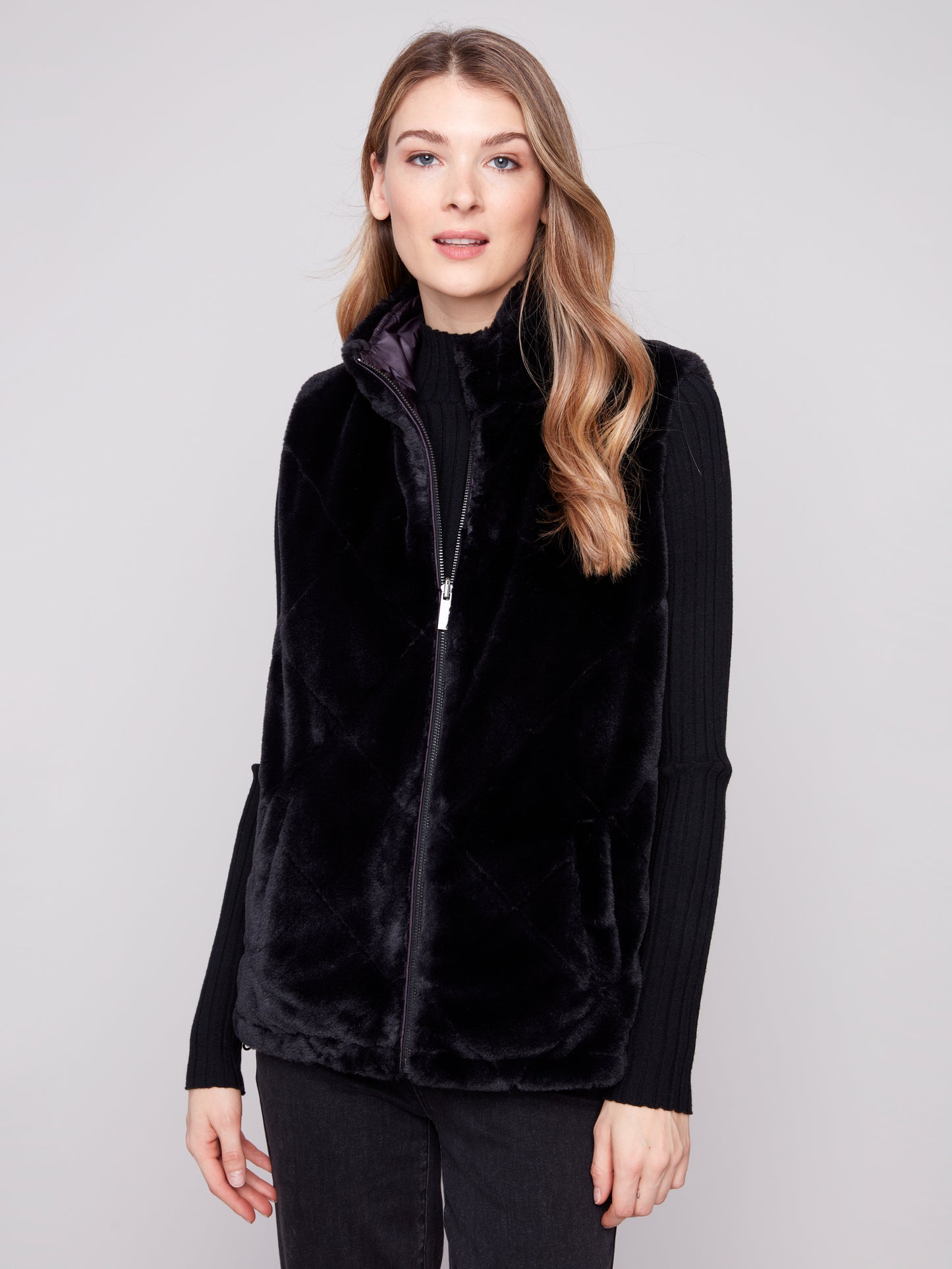 CB Reversable Quilted Vest