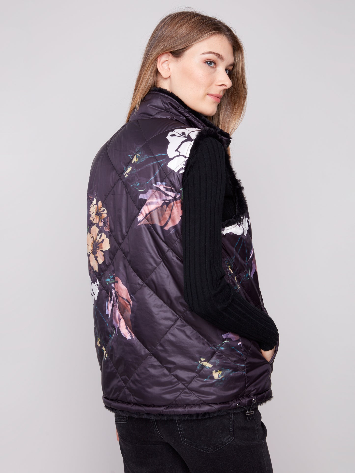 CB Reversable Quilted Vest