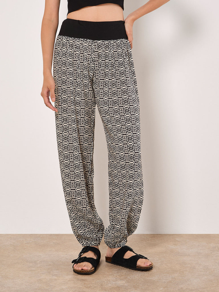 AP Ikat Jersey Waist Jogger