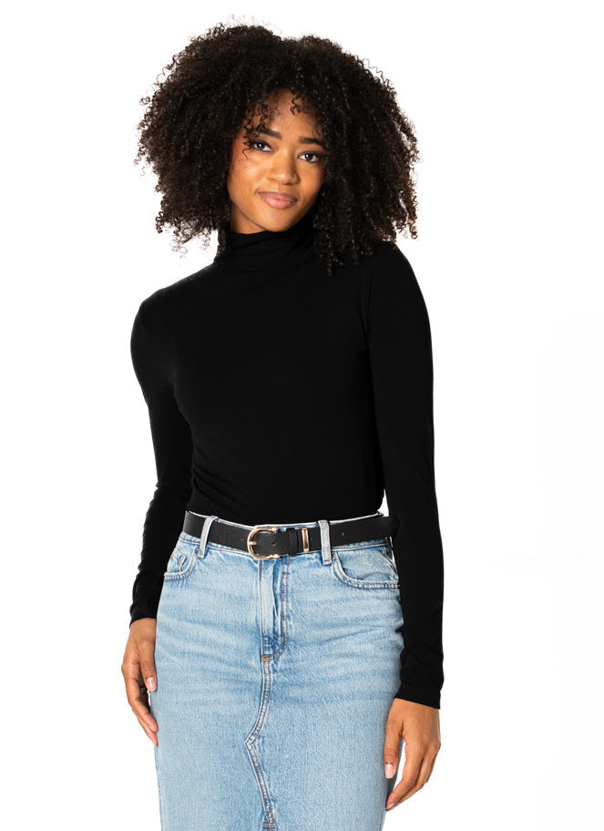 CCT Bamboo Shorter Turtleneck