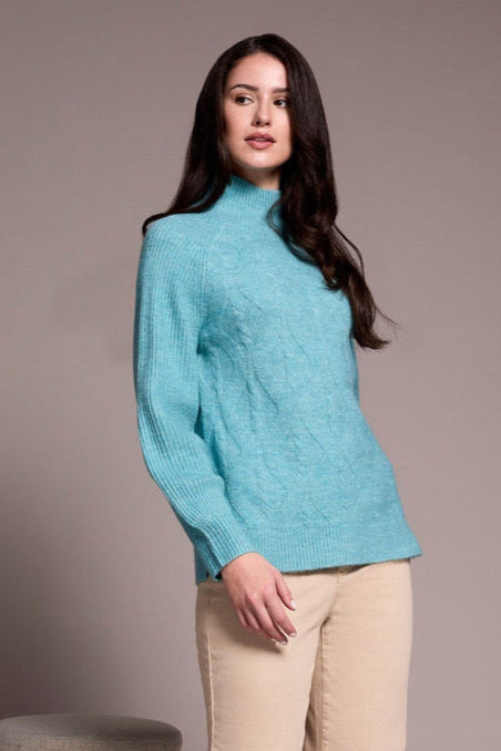TB Mockneck Sweater